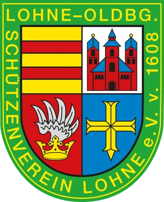 Wappen des Schützenvereins Lohne e.V. von 1608